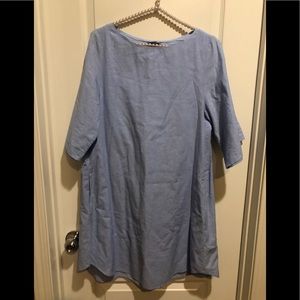 COS light blue denim tunic dress Sz.4